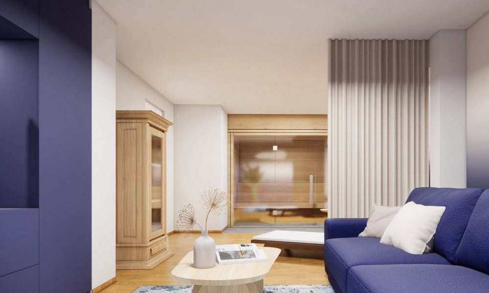 Innenarchitektur Federleicht in München - Heimkino und Sauna in einem Einfamilienhaus
